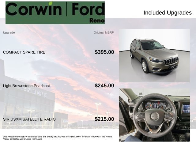 Used 2020 Jeep Cherokee Latitude FWD image 3