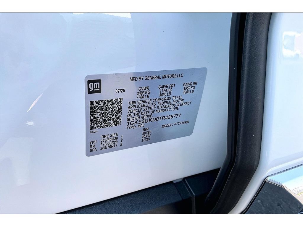 New 2026 GMC Yukon XL Elevation w/ Elevation Premium Package AWD/4WD image 8