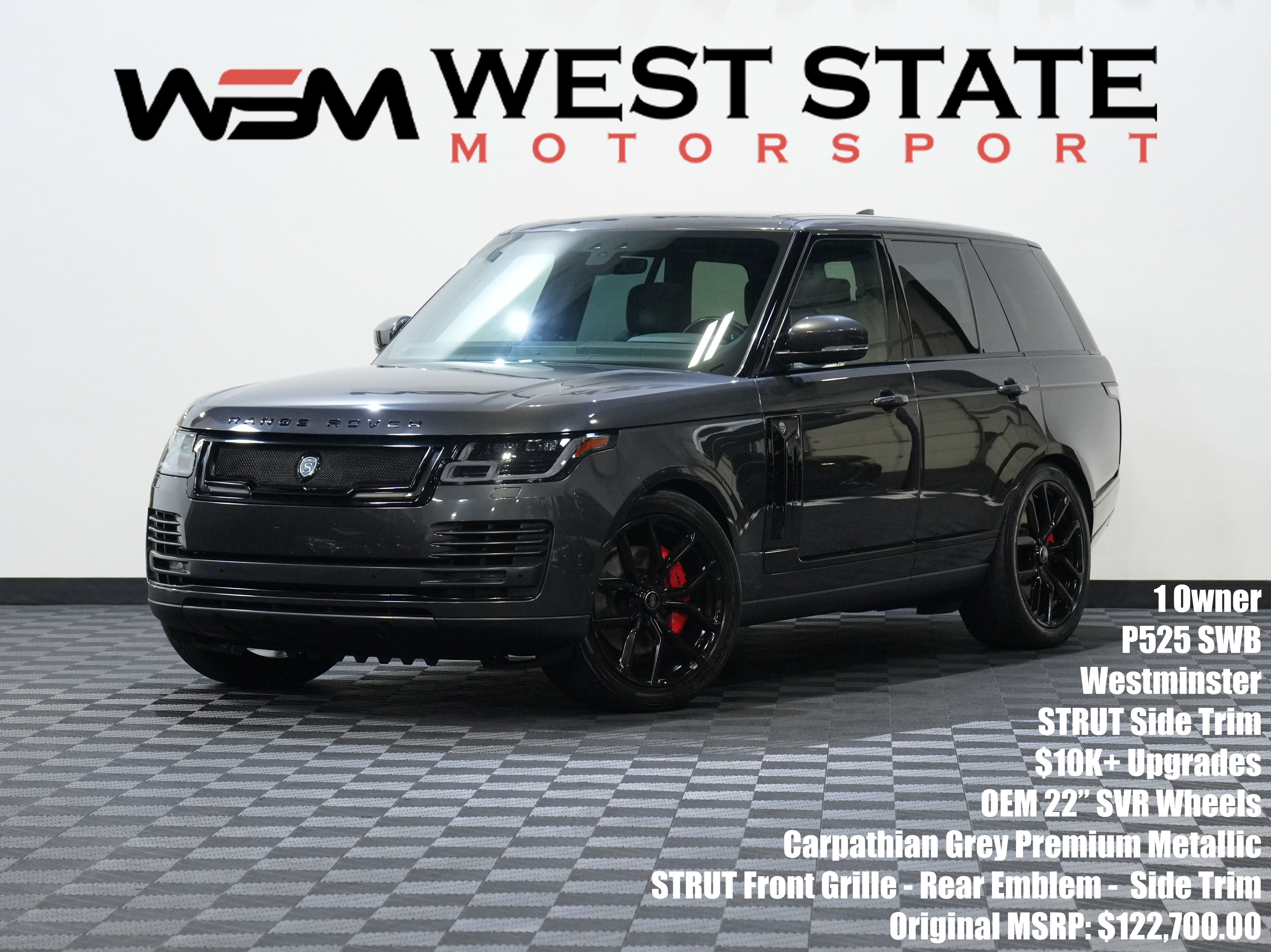 Used 2022 Land Rover Range Rover P525 Westminster Edition AWD/4WD image 1