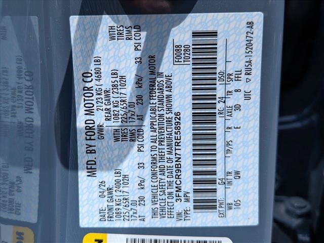 New 2026 Ford Bronco Sport Big Bend w/ Convenience Package AWD/4WD image 17