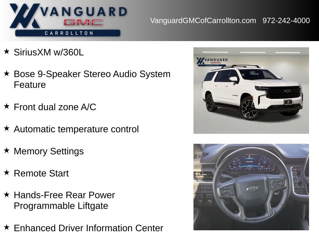 Used 2024 Chevrolet Suburban RST w/ Luxury Package image 12