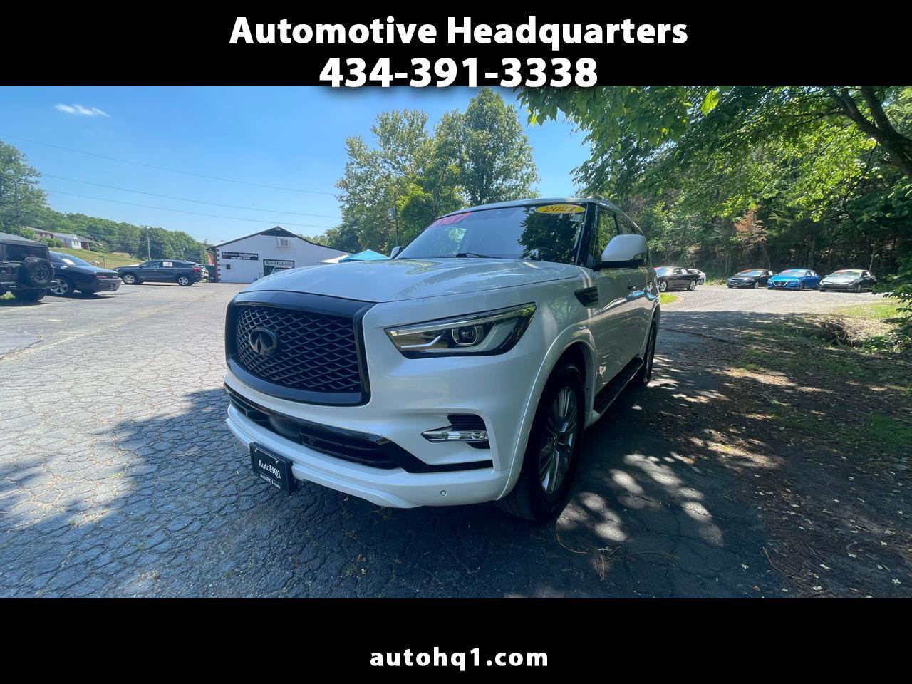Used 2021 INFINITI QX80 Luxe