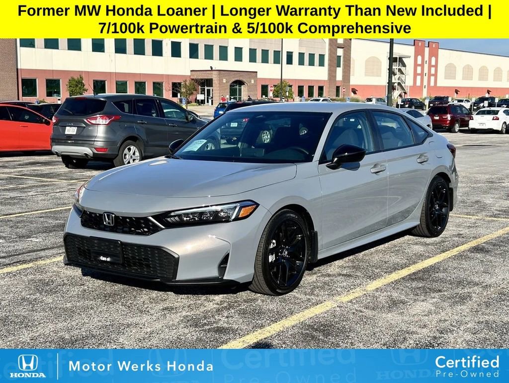 Certified 2025 Honda Civic Sport
