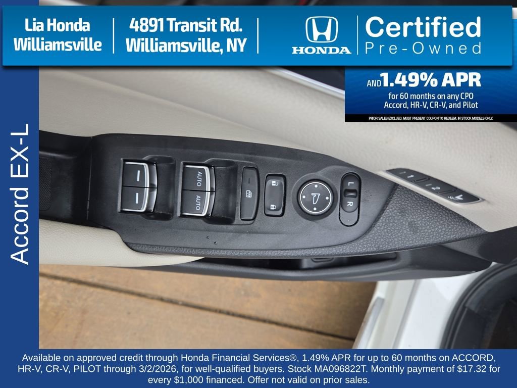 Used 2021 Honda Accord EX-L image 12