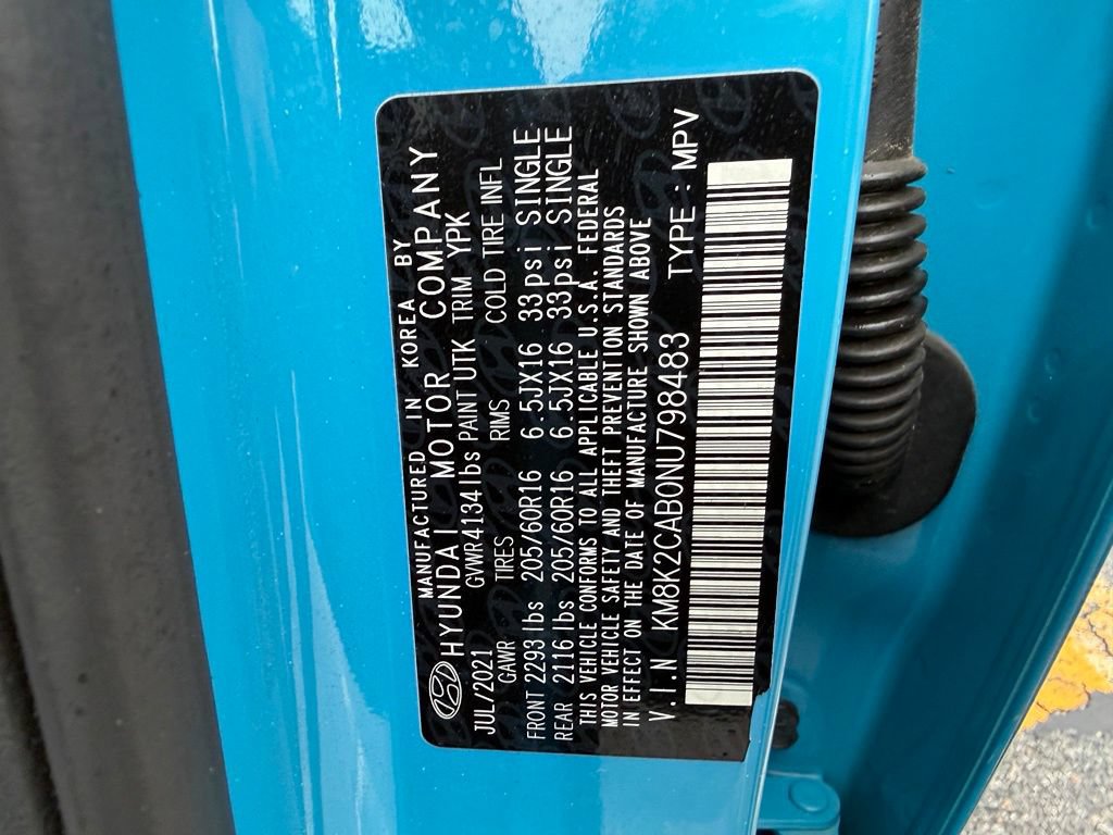 Certified 2022 Hyundai Kona SE AWD/4WD image 33
