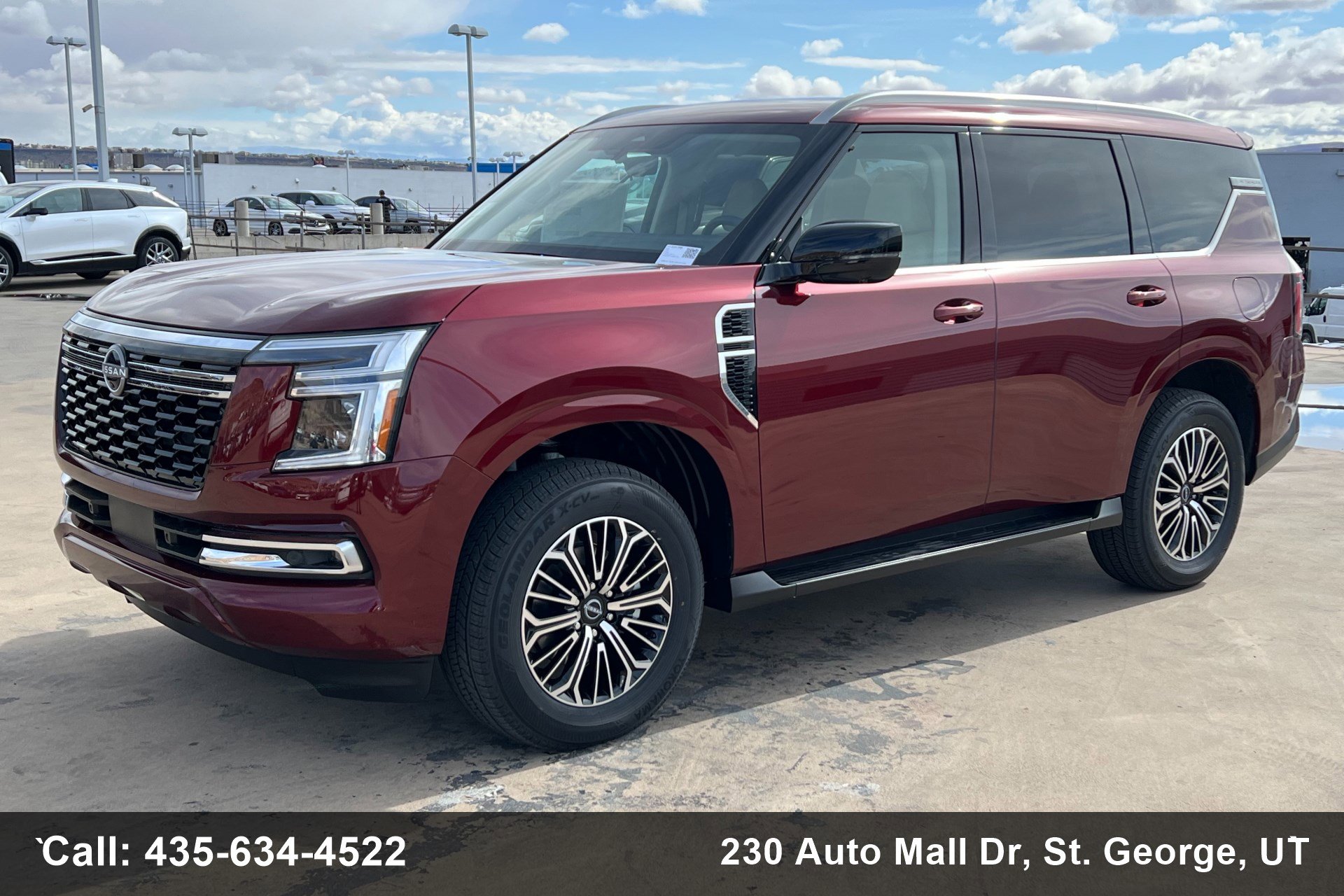 New 2025 Nissan Armada Platinum