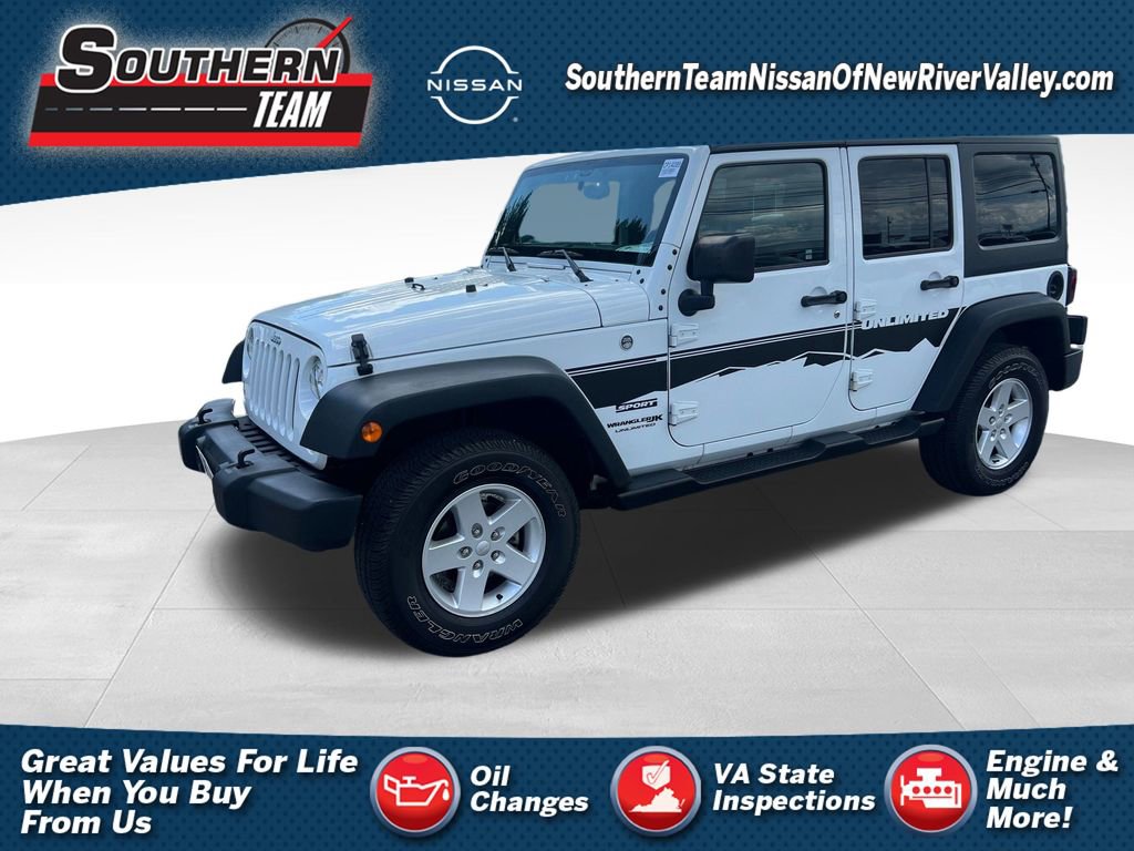 Used 2018 Jeep Wrangler Unlimited Sport S