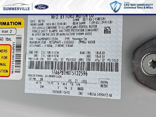 New 2026 Ford Mustang Coupe RWD image 35