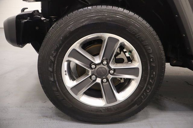 Used 2021 Jeep Wrangler Unlimited Sahara w/ Uconnect 4C Nav & Sound Group image 24