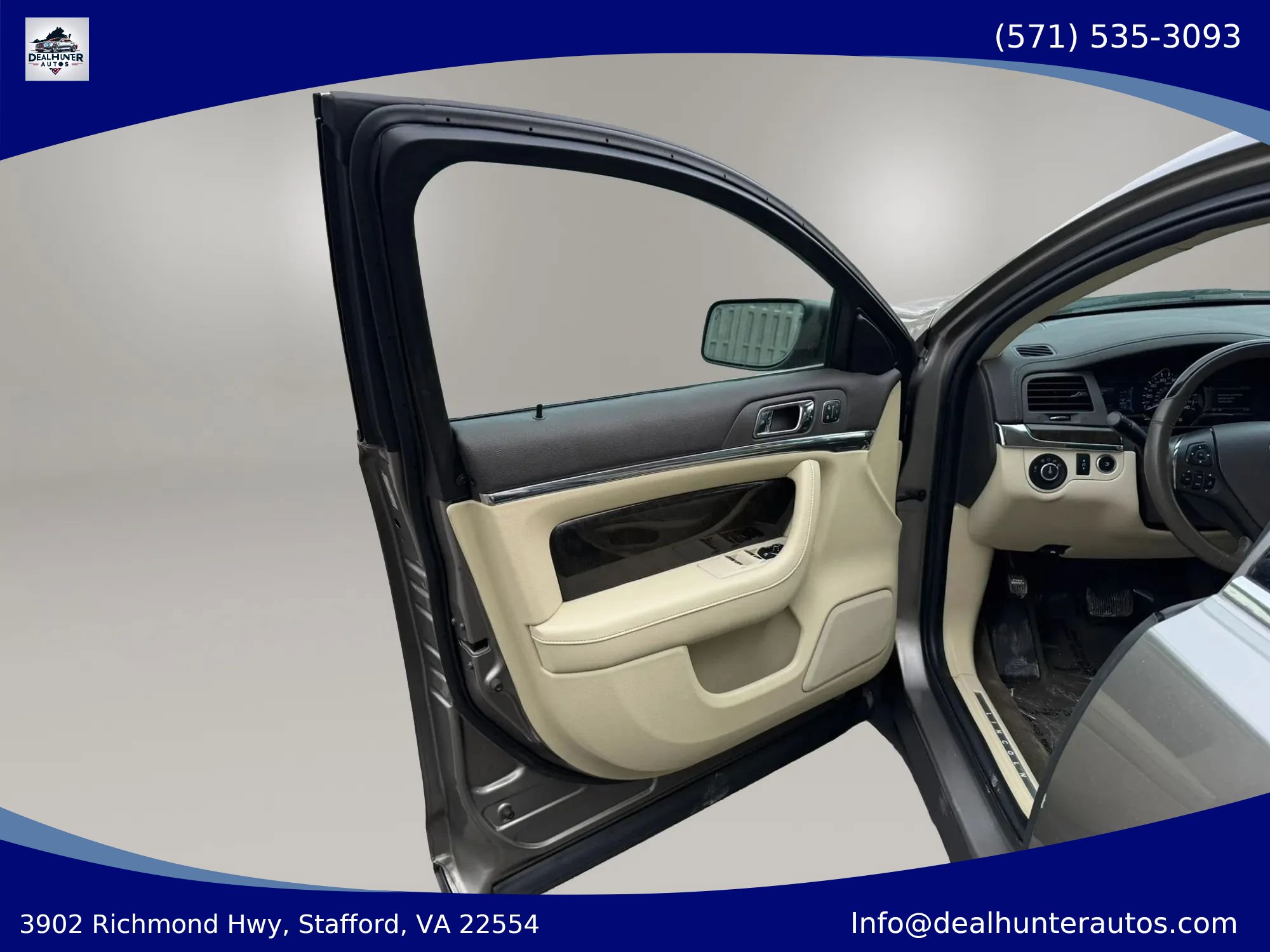 Used 2016 Lincoln MKS AWD w/ Equipment Group 101A image 7