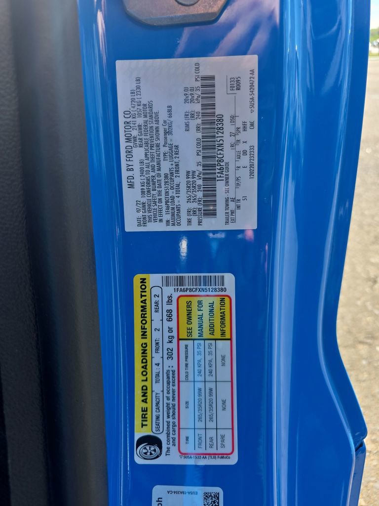 Used 2022 Ford Mustang GT Premium w/ Equipment Group 401A RWD image 22