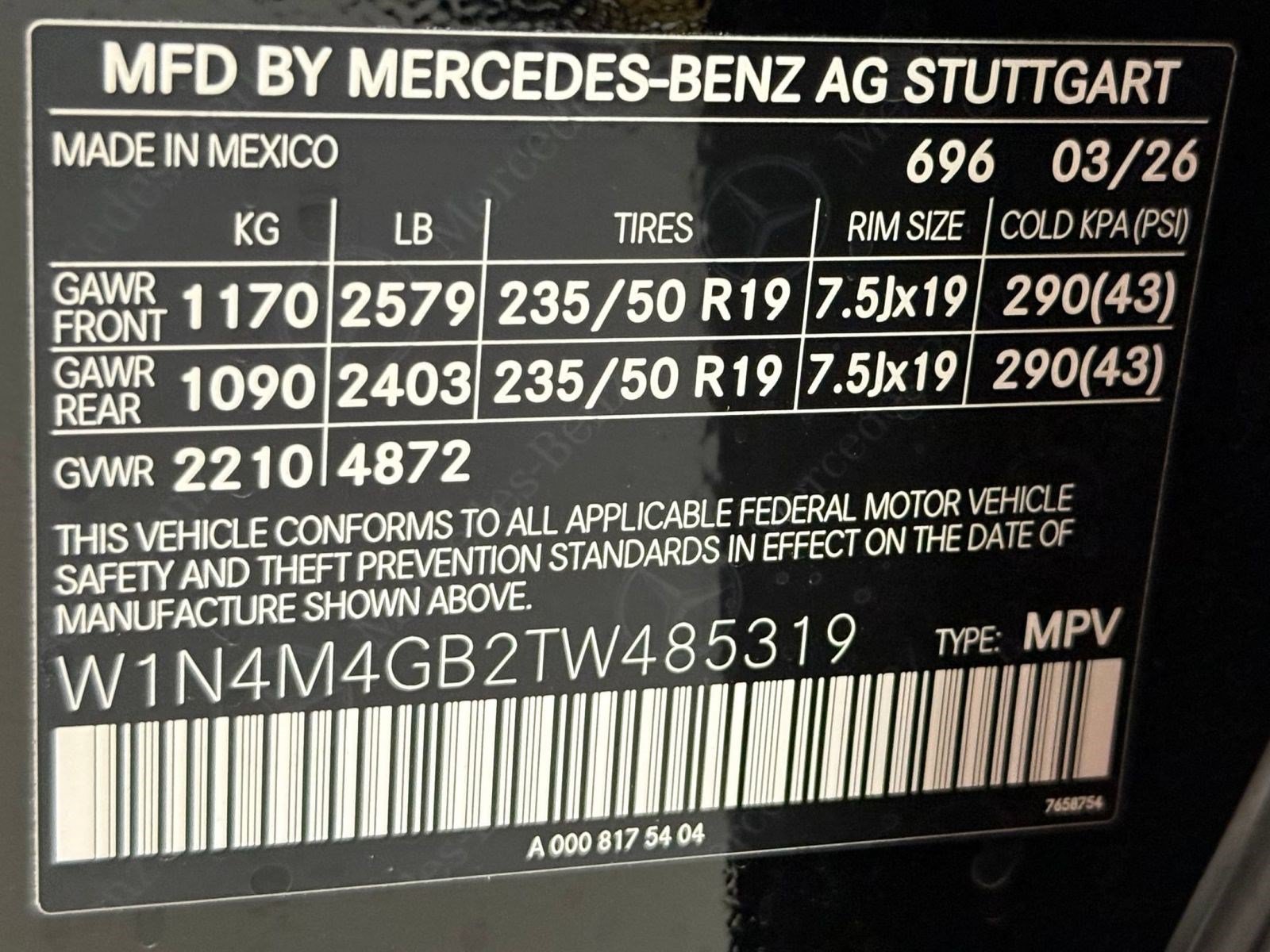 New 2026 Mercedes-Benz GLB 250 image 24