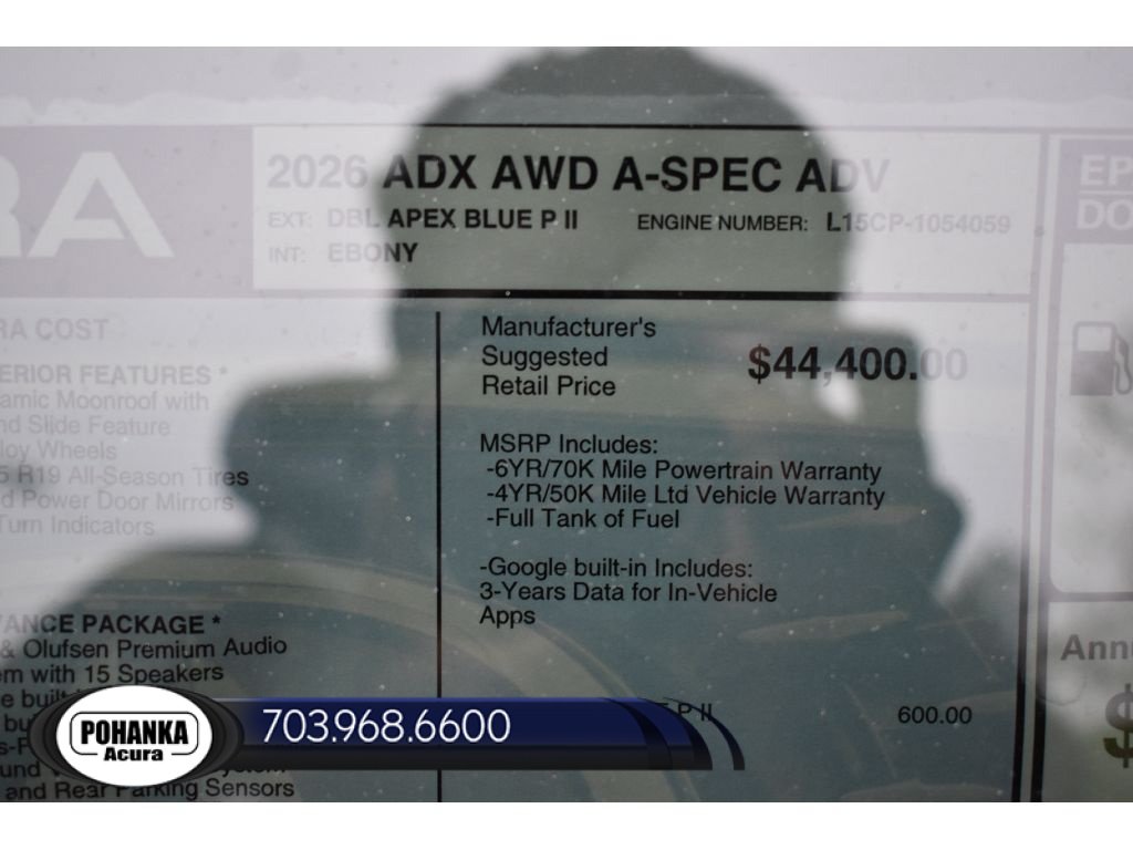 New 2026 Acura ADX A-Spec w/ Advance Package AWD/4WD image 39