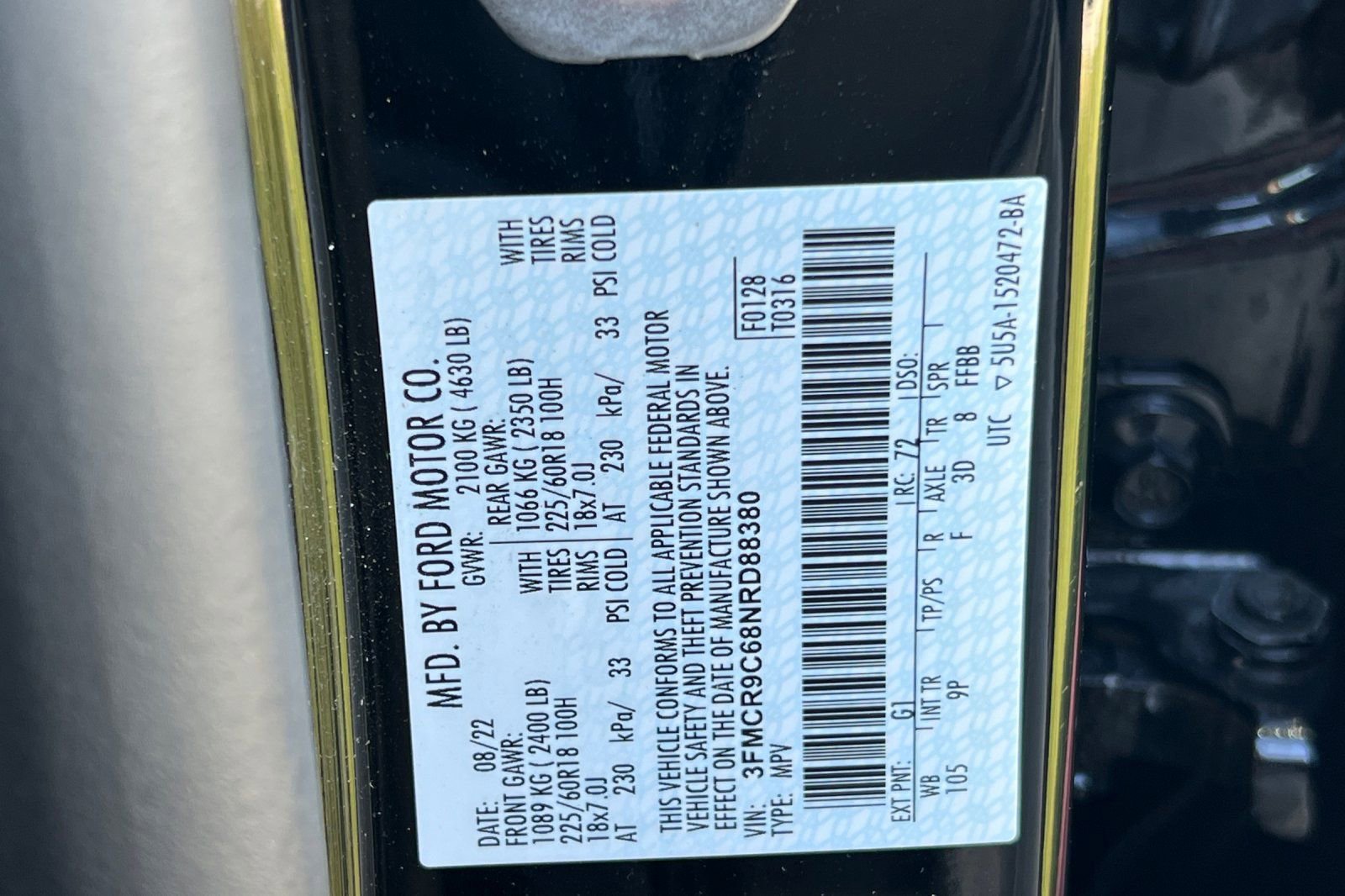 Used 2022 Ford Bronco Sport Outer Banks w/ Tech Package image 29