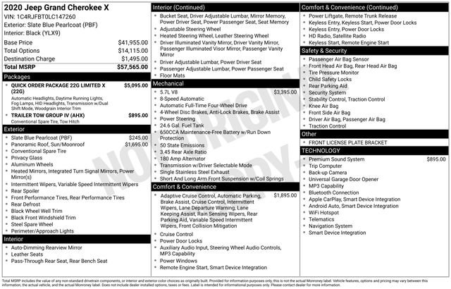 Used 2020 Jeep Grand Cherokee Limited X image 41