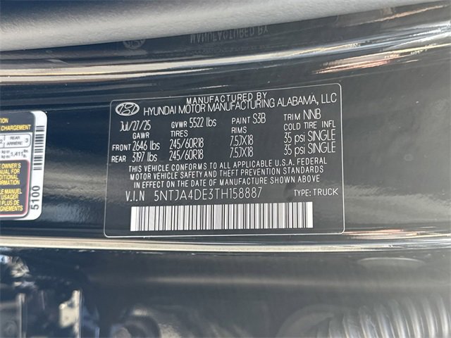 New 2026 Hyundai Santa Cruz SE image 25