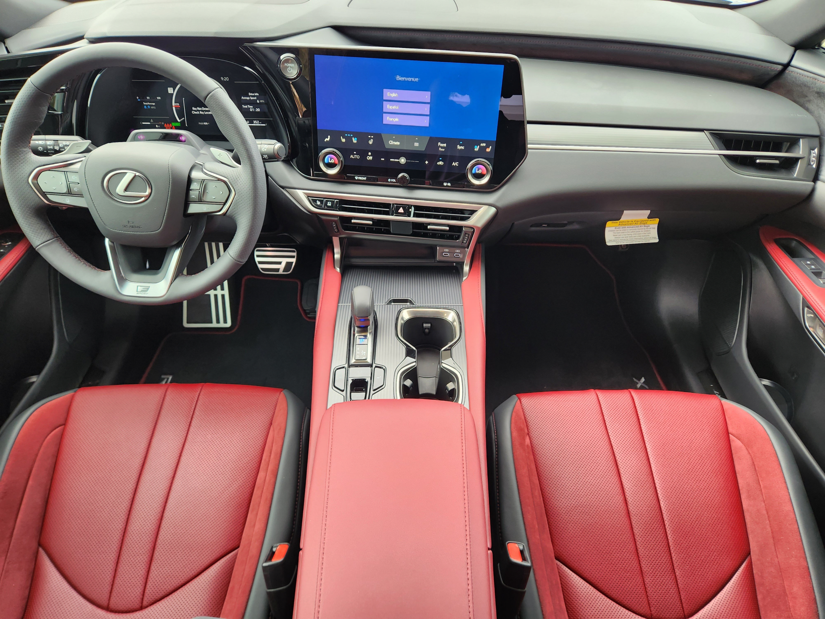 New 2026 Lexus RX 500h F Sport w/ Appearance Package AWD/4WD image 16