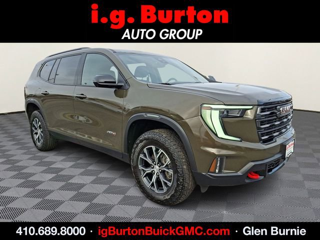 Certified 2024 GMC Acadia AT4 w/ Luxury Package