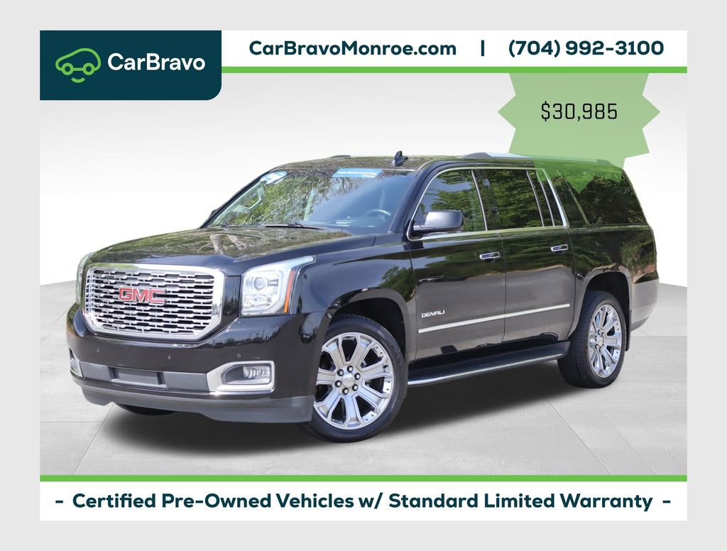 Certified 2019 GMC Yukon XL Denali w/ Open Road Package