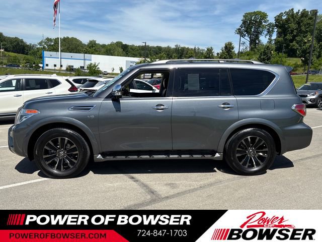 Used 2018 Nissan Armada Platinum w/ Interior Lighting Package AWD/4WD image 2