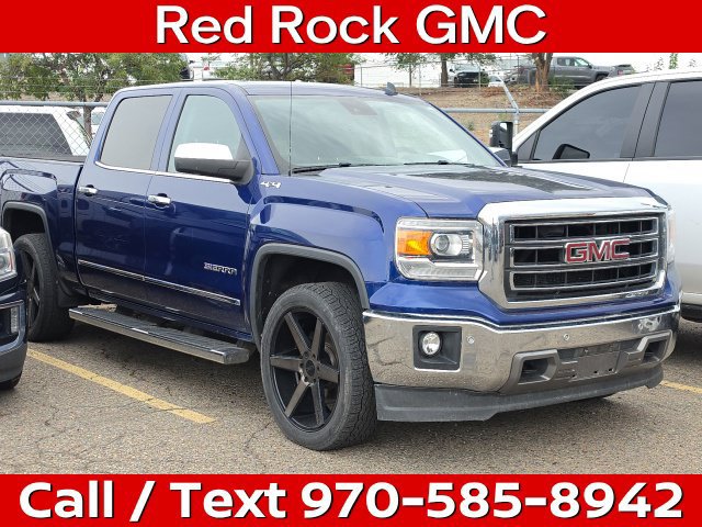Used 2014 GMC Sierra 1500 SLT w/ SLT Crew Cab Value Package AWD/4WD image 1