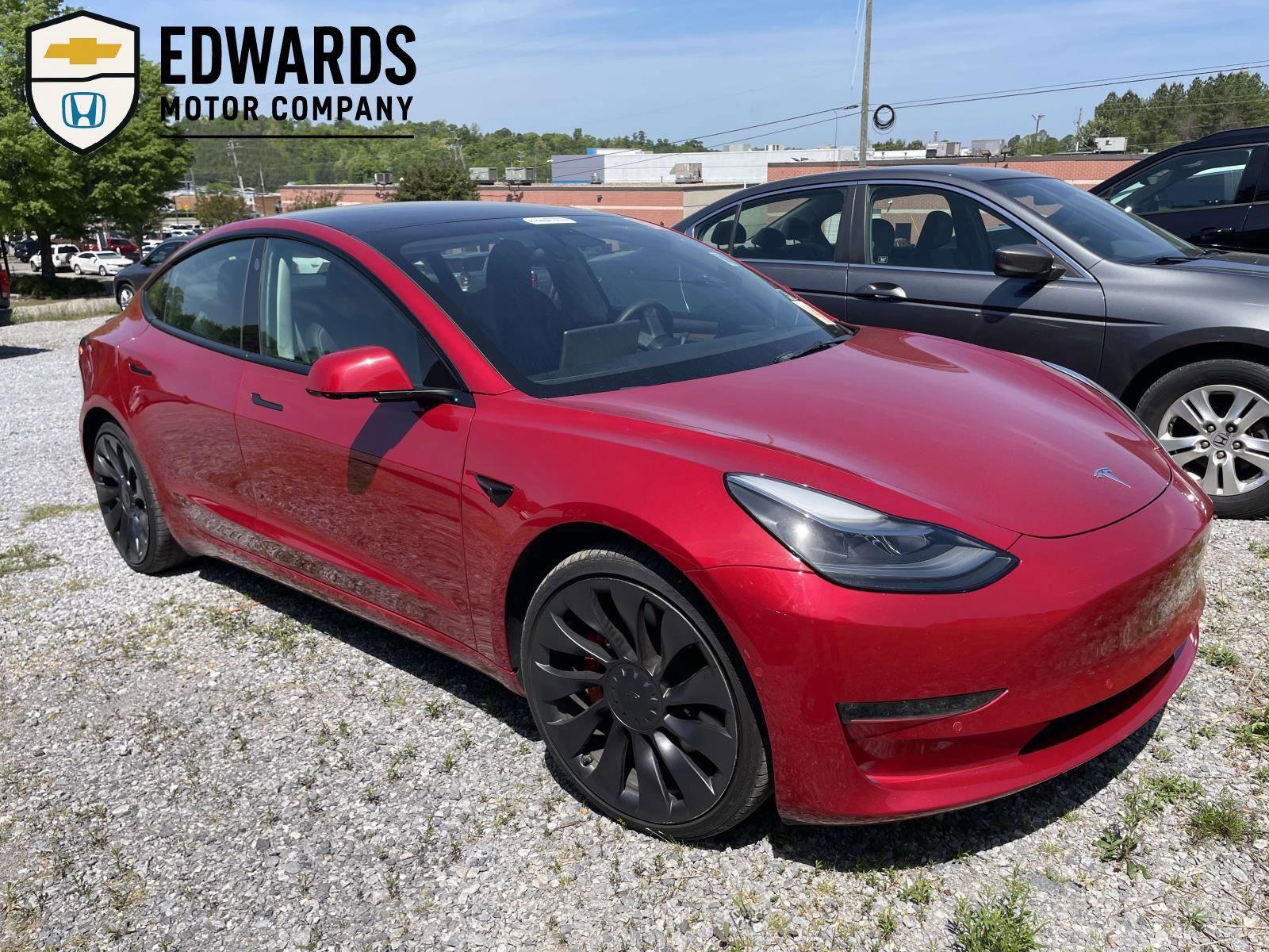 Used 2022 Tesla Model 3 Performance AWD/4WD image 1