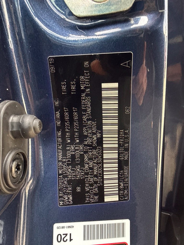 Used 2020 Toyota Sienna XLE FWD image 24