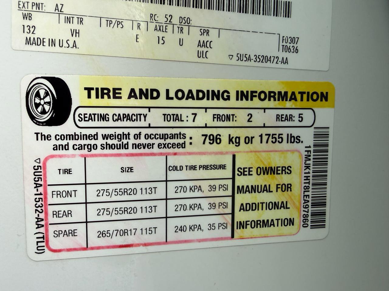 Used 2020 Ford Expedition Max XLT w/ Equipment Group 201A RWD image 46