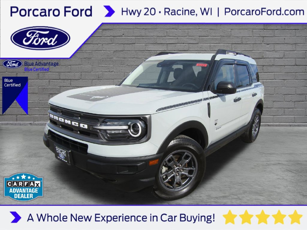 Certified 2024 Ford Bronco Sport Big Bend w/ Topo Graphic Package AWD/4WD 360° Tour