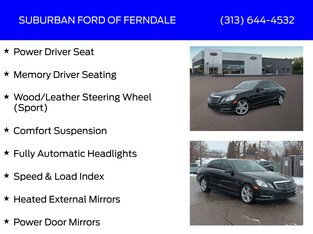 Used 2012 Mercedes-Benz E 350 4MATIC Sedan image 8