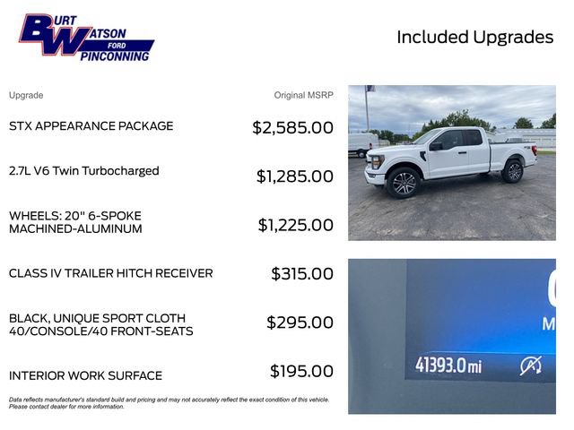 Used 2023 Ford F150 XL w/ STX Appearance Package AWD/4WD image 3