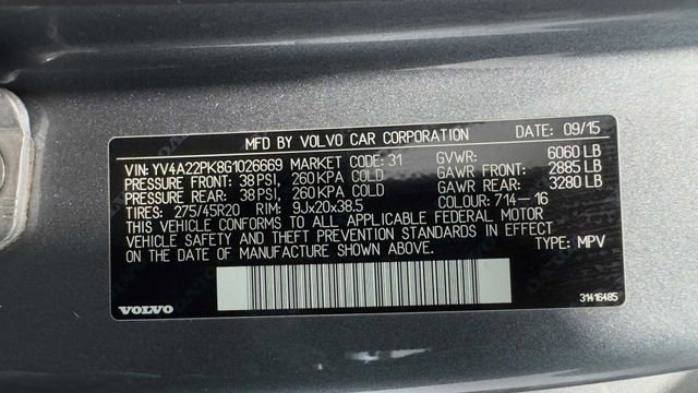 Used 2016 Volvo XC90 T6 Momentum w/ Momentum Plus Package image 35