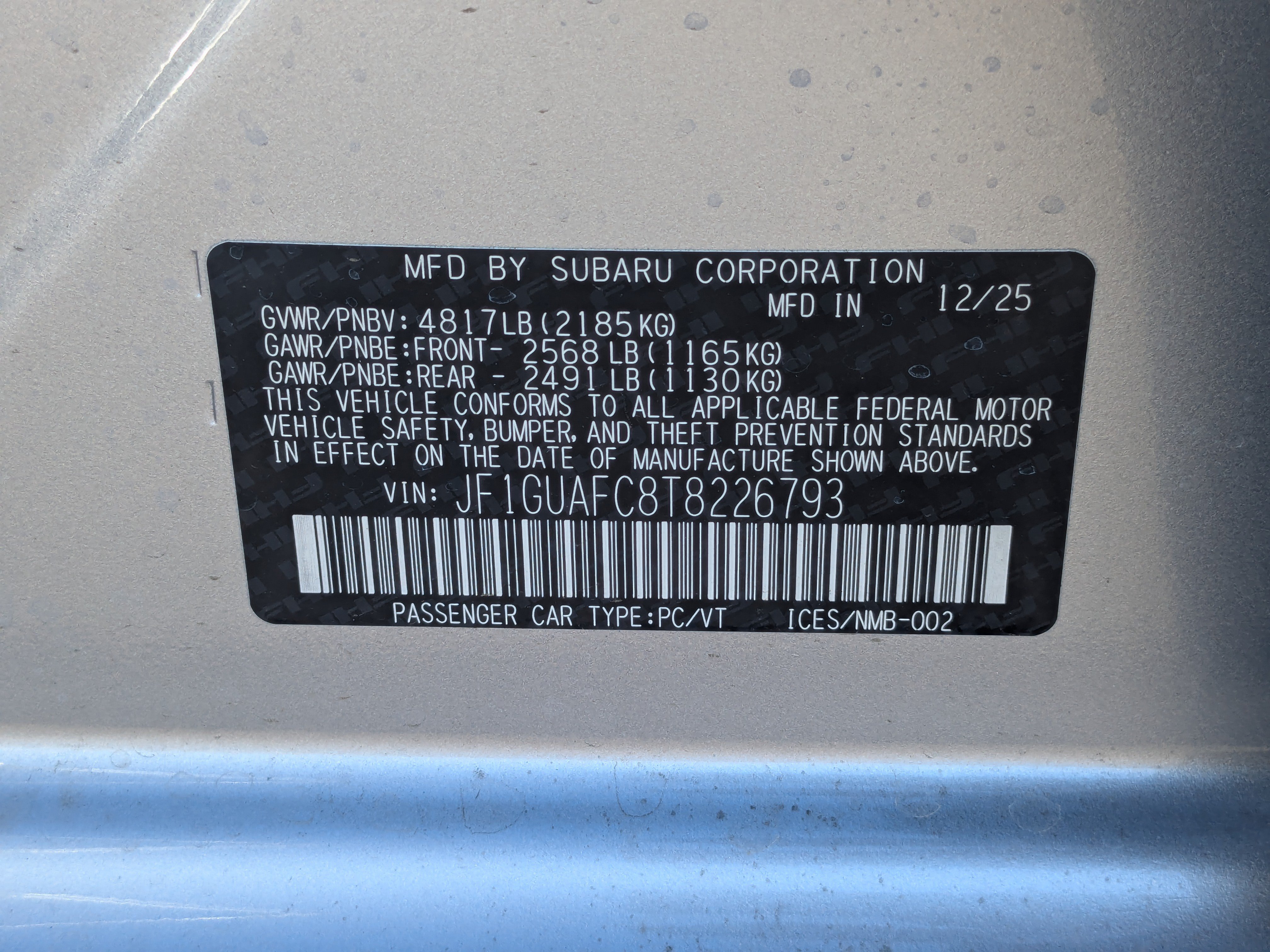 New 2026 Subaru Impreza 2.0i Sport AWD/4WD image 35