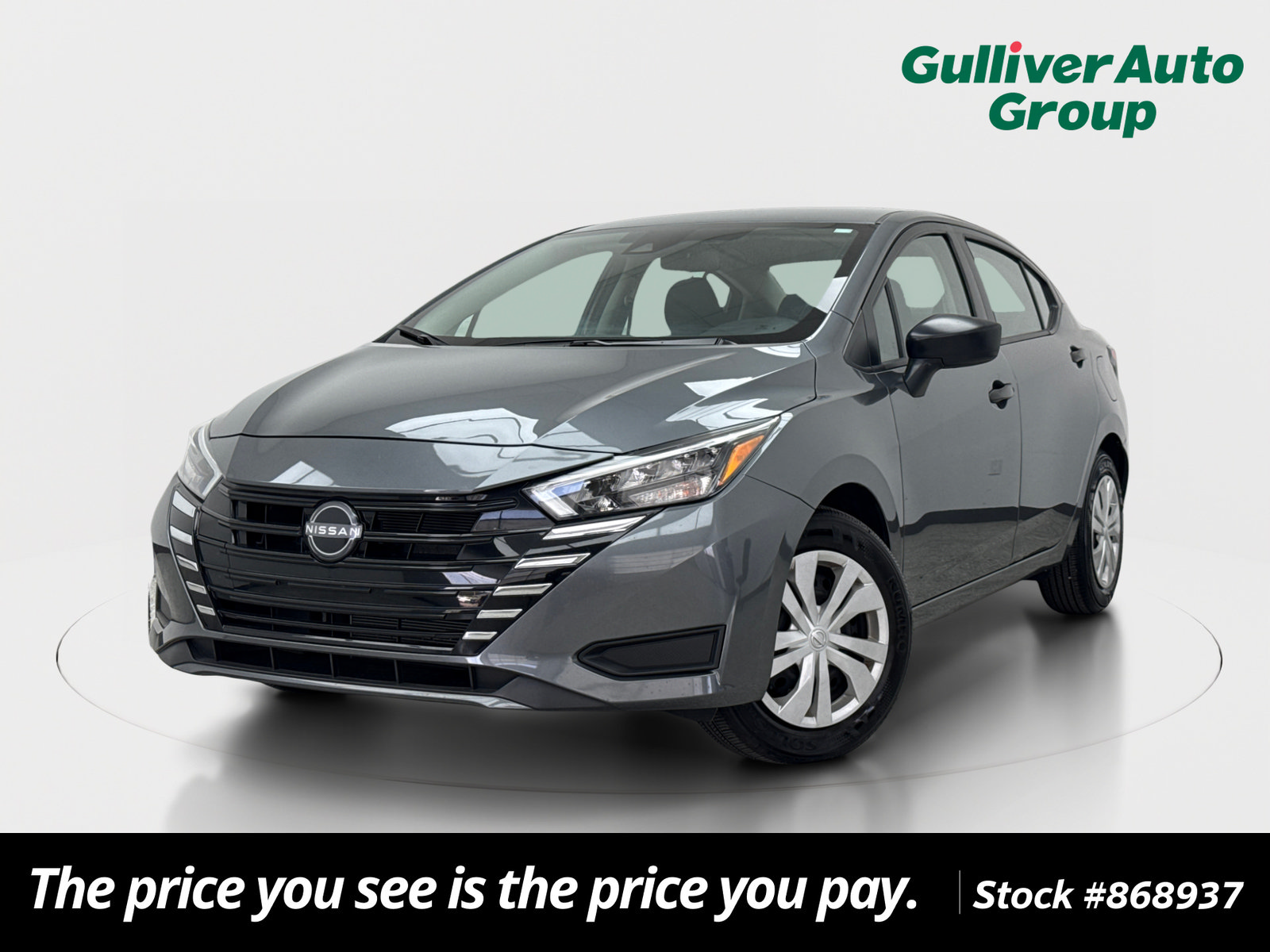 Used 2025 Nissan Versa S w/ Trunk Package