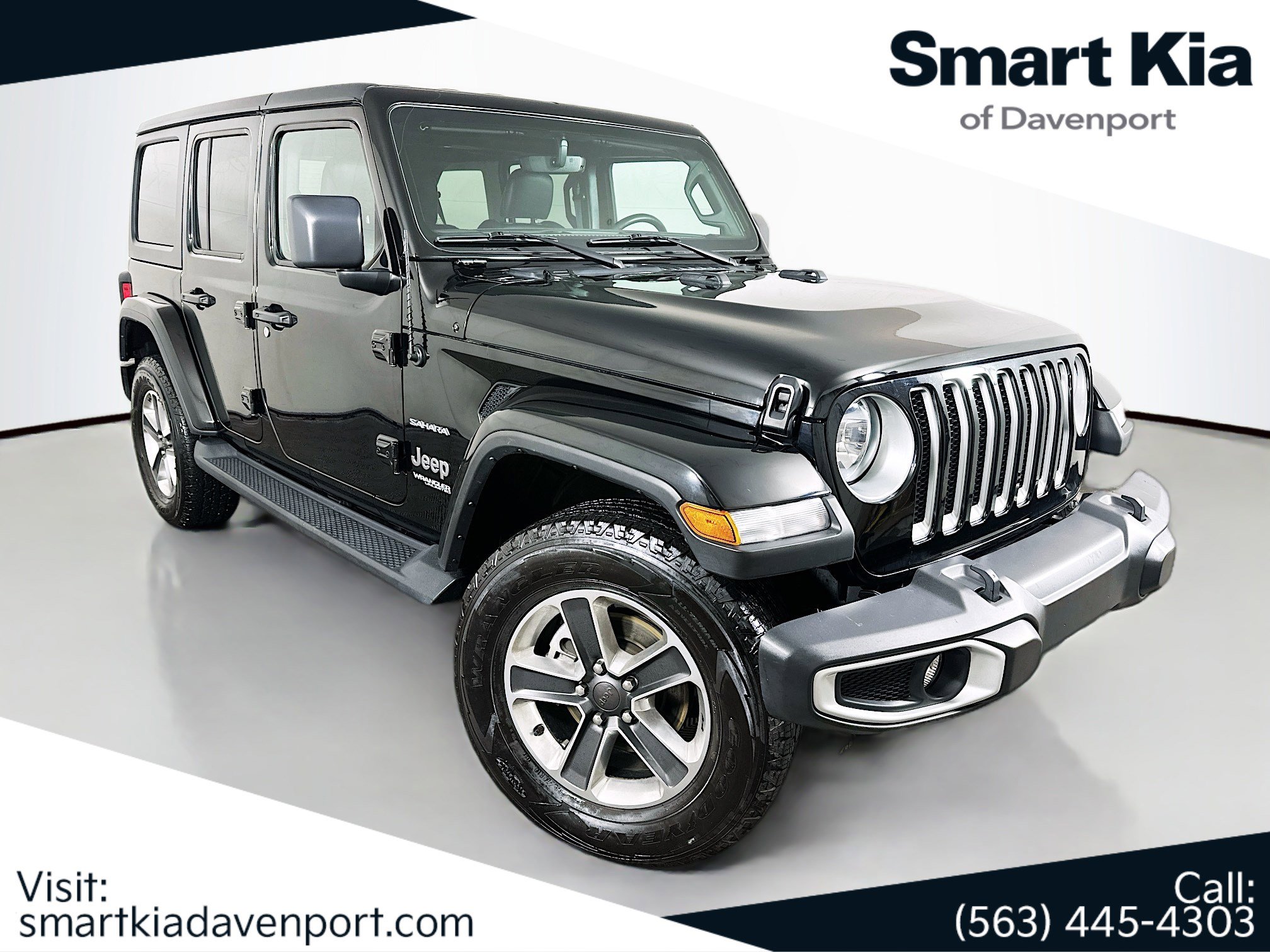 Used 2022 Jeep Wrangler Unlimited Sahara w/ Cold Weather Group AWD/4WD image 1