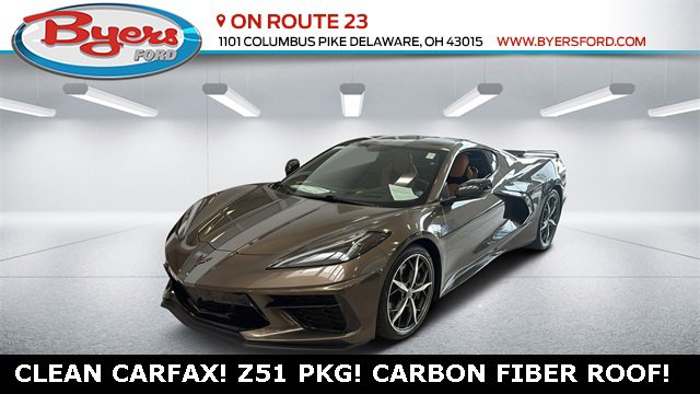 Used 2021 Chevrolet Corvette Stingray Premium Cpe w/ Z51 Performance Package