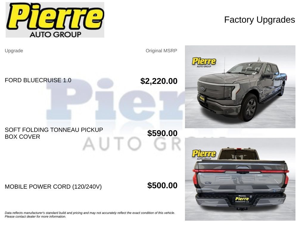 Used 2023 Ford F150 Lightning Lariat AWD/4WD image 14