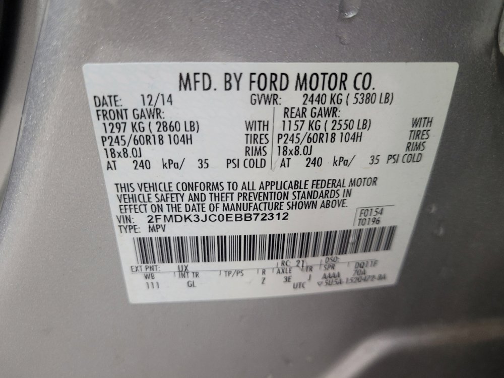 Used 2014 Ford Edge SEL w/ Equipment Group 205A image 33