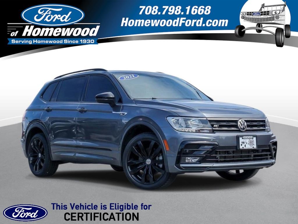 Used 2021 Volkswagen Tiguan SE R-Line AWD/4WD image 1