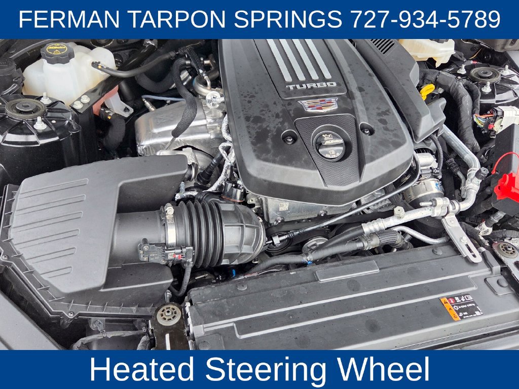 Certified 2025 Cadillac CT4 V w/ Navigation Package RWD image 21