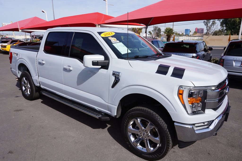 Used 2021 Ford F150 Lariat w/ Equipment Group 501A Mid image 10