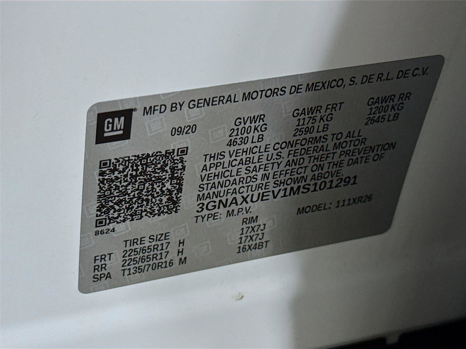 Used 2021 Chevrolet Equinox LT AWD/4WD image 31