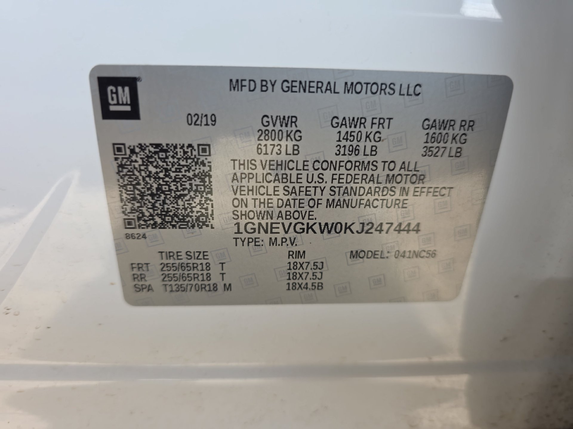 Used 2019 Chevrolet Traverse LT AWD/4WD image 33