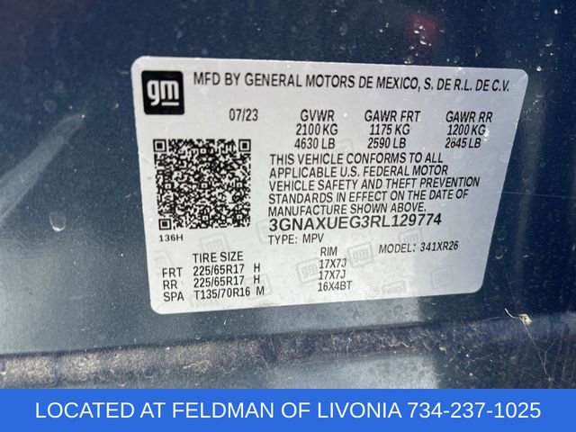 Used 2024 Chevrolet Equinox LT w/ LPO, Floor Liner Package image 32