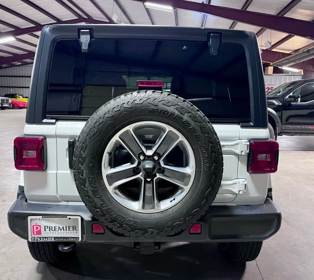 Used 2021 Jeep Wrangler Unlimited Sahara w/ Uconnect 4C Nav & Sound Group AWD/4WD image 8