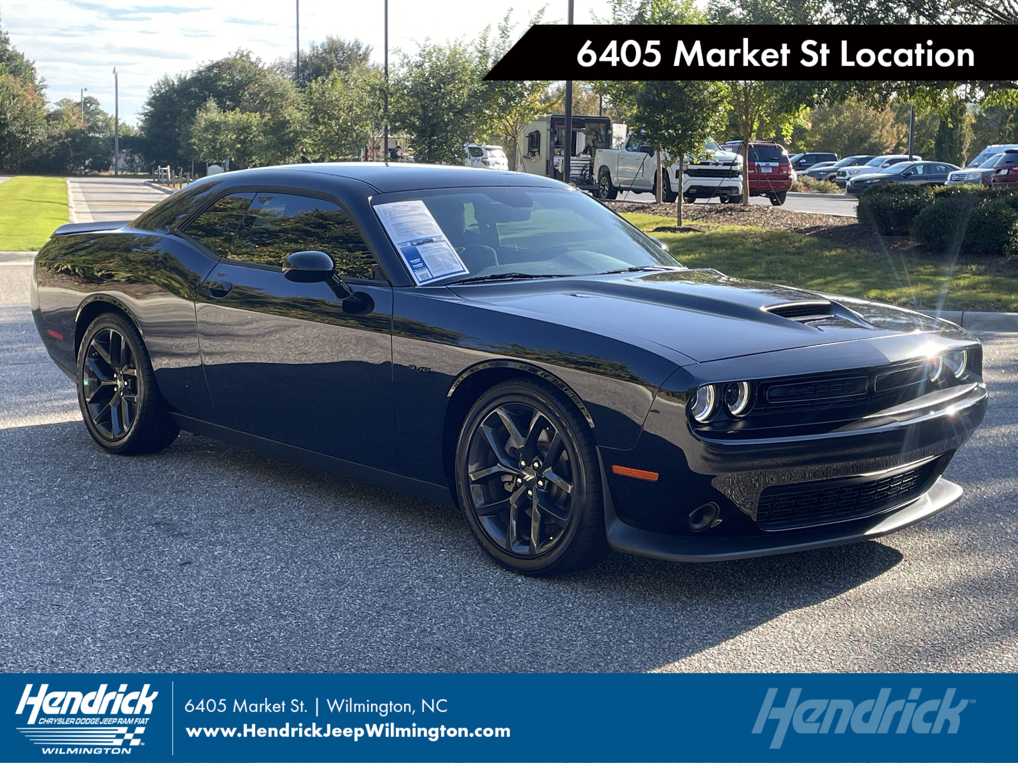 Used 2023 Dodge Challenger R/T w/ Blacktop Package RWD image 1