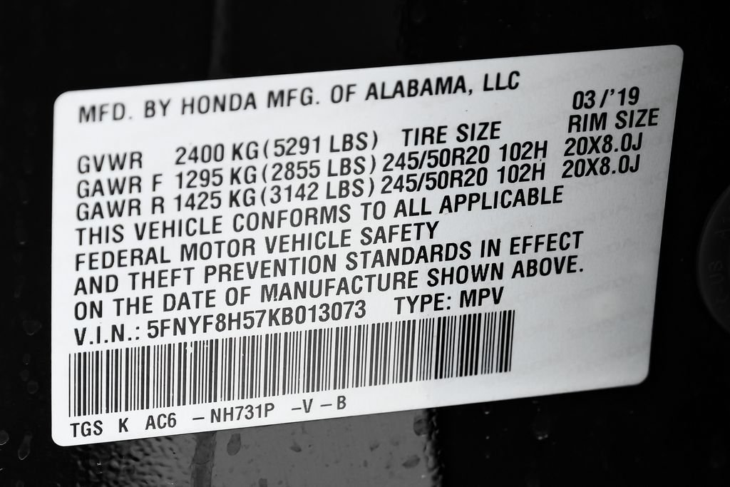 Used 2019 Honda Passport EX-L image 73