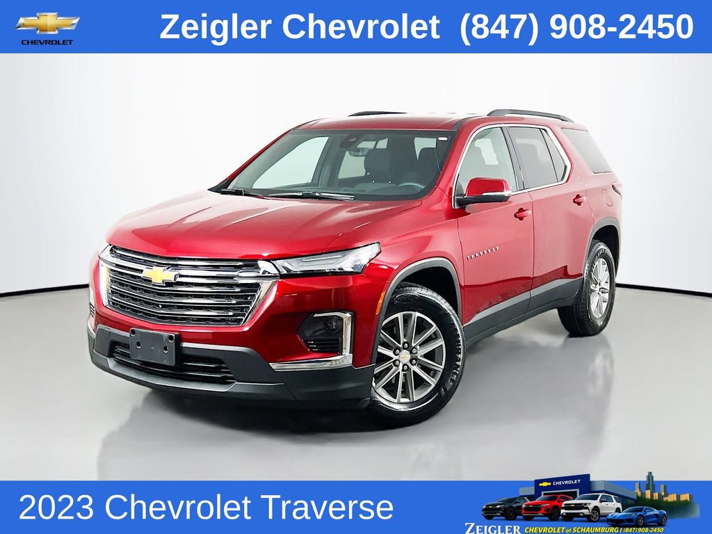 Used 2023 Chevrolet Traverse LT w/ Rear Camera Mirror Package AWD/4WD image 1
