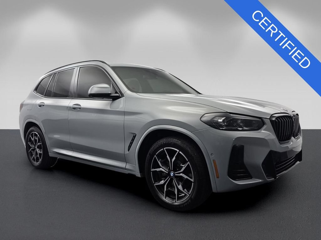 Certified 2023 BMW X3 xDrive30i w/ M Sport Package AWD/4WD image 1