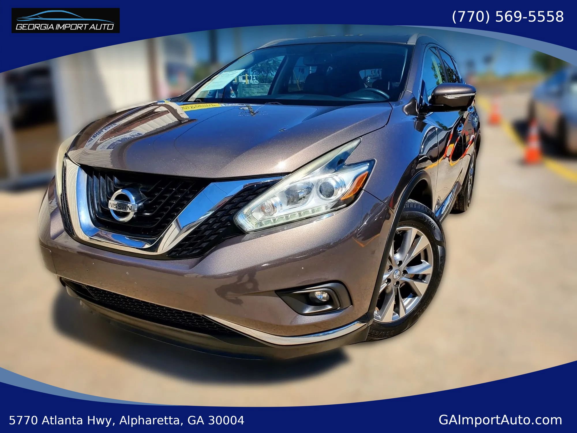 Used 2015 Nissan Murano SL w/ SL Technology Package